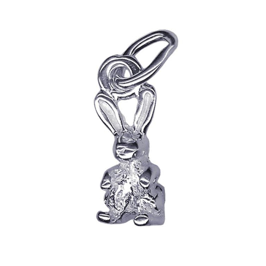 STERLING SILVER RABBIT CHARM