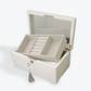 JEWELLERY BOX - WHITE SQUARE
