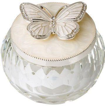 BUTTERFLY GLASS JEWELLERY HOLDER