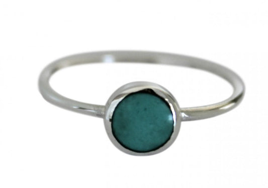 SS TURQUOISE RING