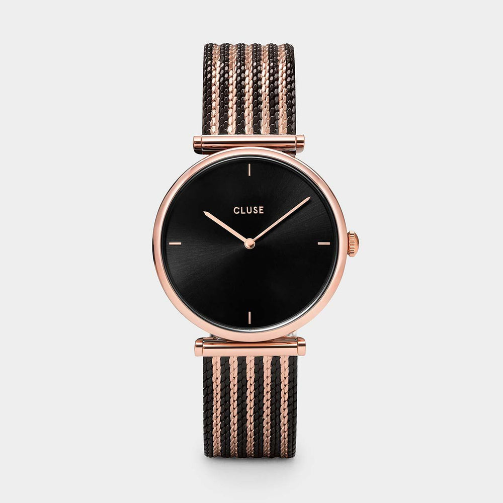 CLUSE TRIOMPHE MESH BICOLOUR WATCH