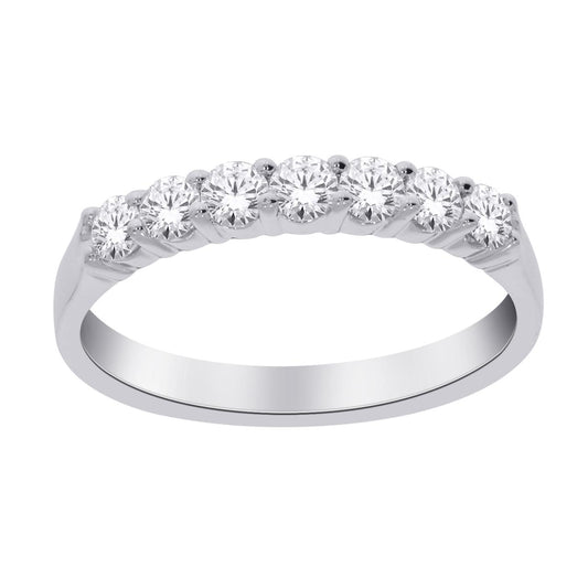 10YG DIAMOND WEDDING BAND