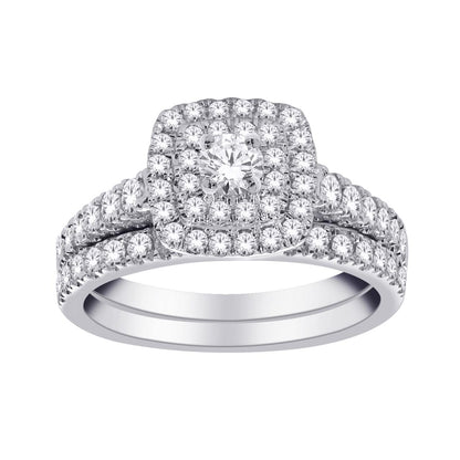10WG DIAMOND BRIDAL SET