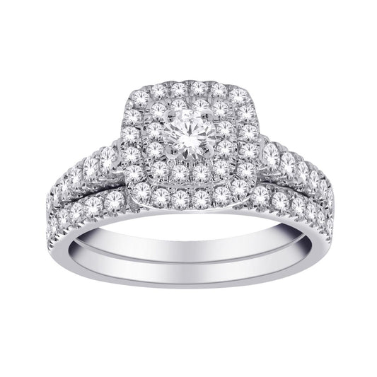 10WG DIAMOND BRIDAL SET