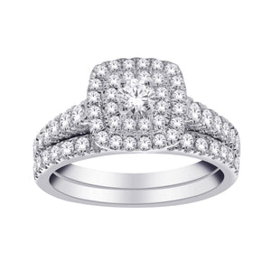 10WG DIAMOND BRIDAL SET