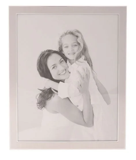 TWO TONE SILVER FRAME 8 X 10