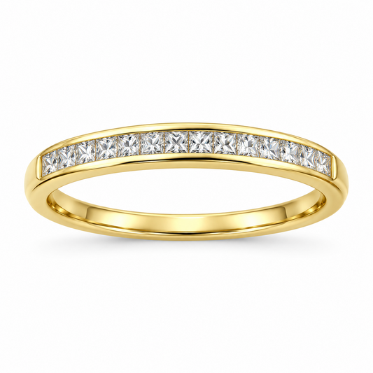 18CT YELLOW GOLD LADIES WEDDER