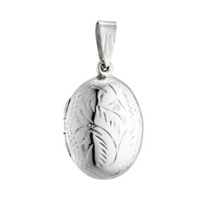 SS OVAL LOCKET