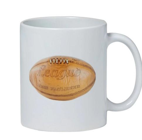 Ornament Series Vintage Rugby League Football Coffee Mug