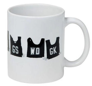 Outline Series Vintage Netball Bibs Coffee Mug