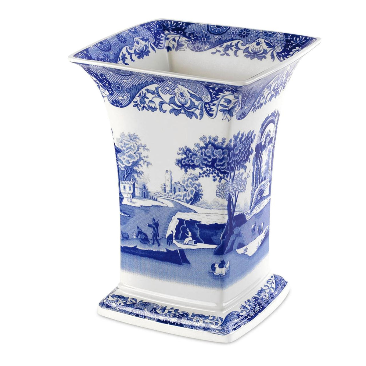 SPODE BLUE ITALIAN VASE