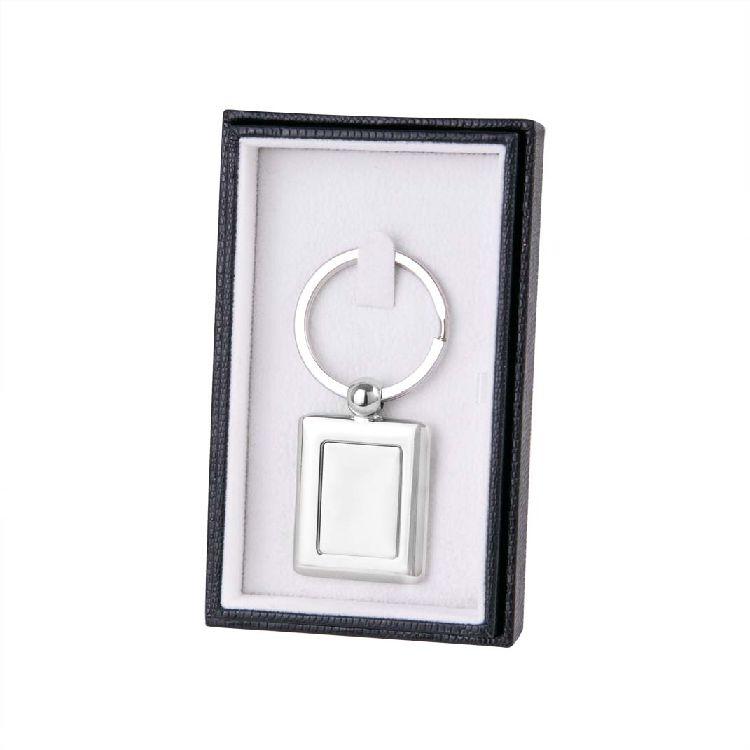 KEYCHAIN SILVER SQUARE