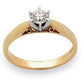 9 TT DIAMOND SOLITAIRE RING