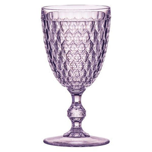 TATE LILAC WINE GLASS