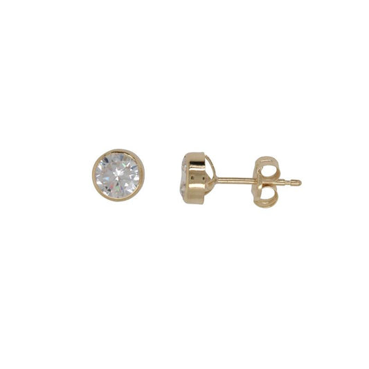 9RG 6MM ROUND CZ STUD