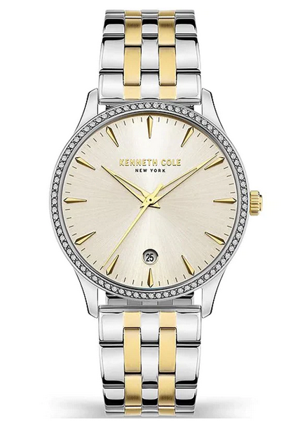 KENNETH COLE LADIES WATCH TWO TONE