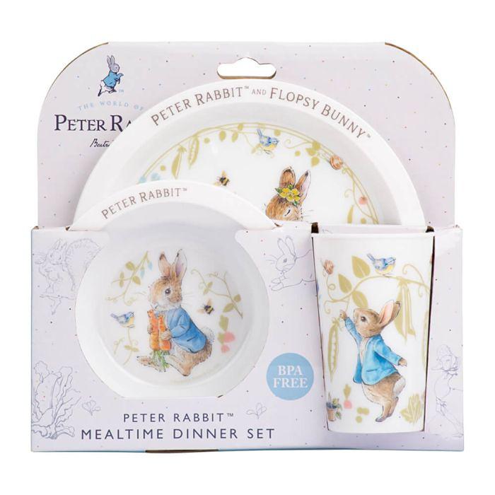 PETER RABBIT 3 PCE DINNER SET