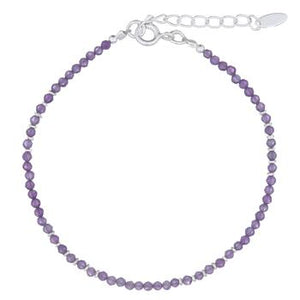 SS AMETHYST BRACELET