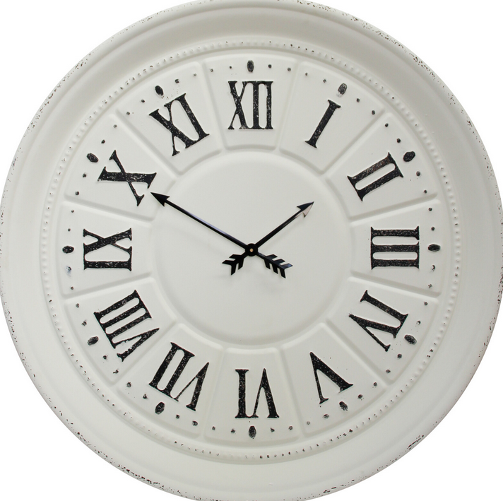 LARGE METAL CLOCK