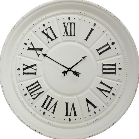 LARGE METAL CLOCK