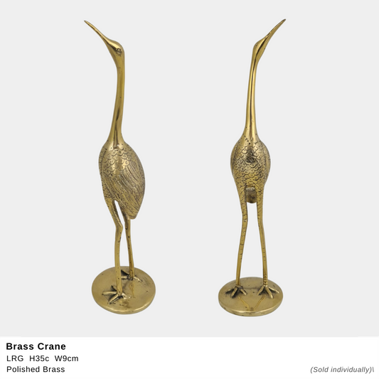 GOLD BRASS CRANE