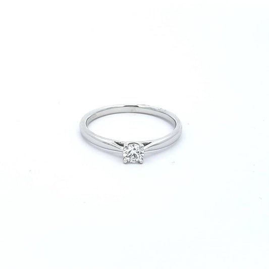 14WG DIAMOND SOLITAIRE RING