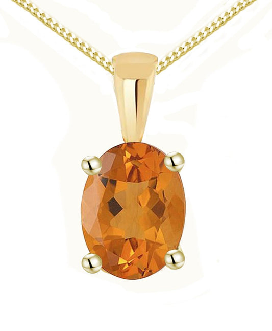 9Y CITRINE PENDANT