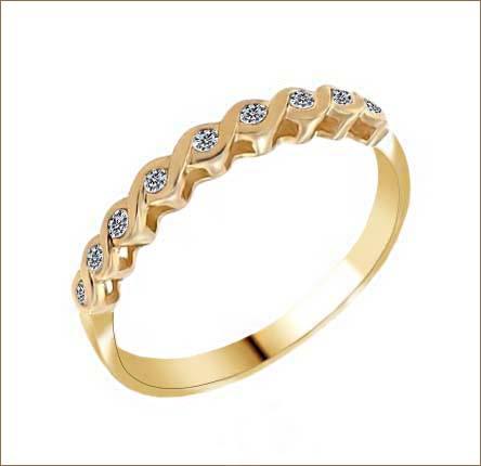 9YG DIAMOND RING