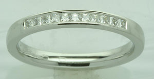 9WG PRINCESS CUT DIAMOND WEDDER