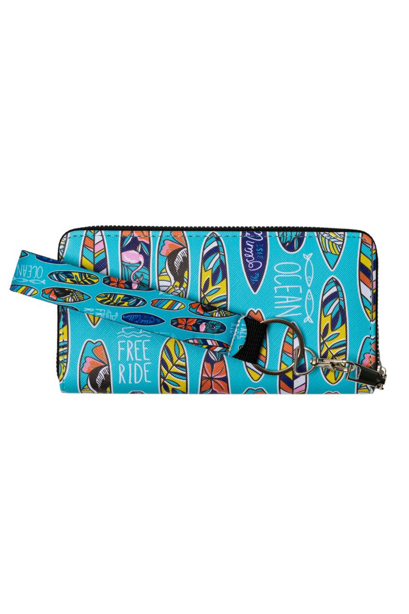 WALLET & KEY TAG - SURFBOARDS
