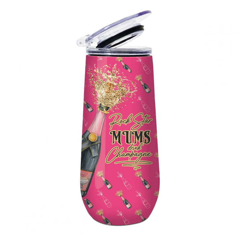 Rock Star Mum stainless steel bubbly